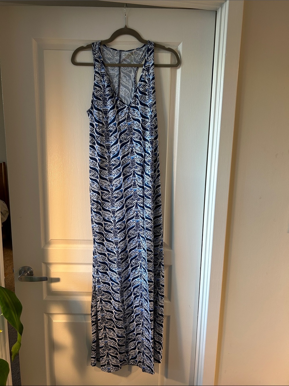 Blue Lilly Pulitzer Maxi Dress